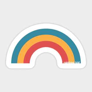 Rainbow Kid Sticker